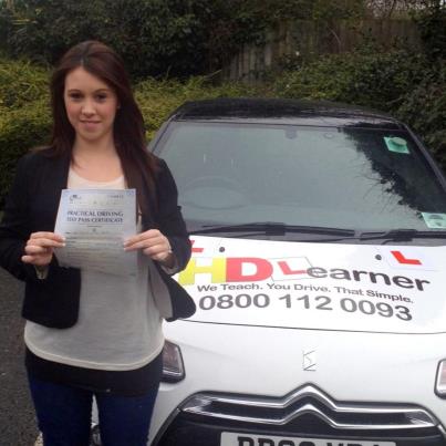 BEX passes her driving test in Worcester